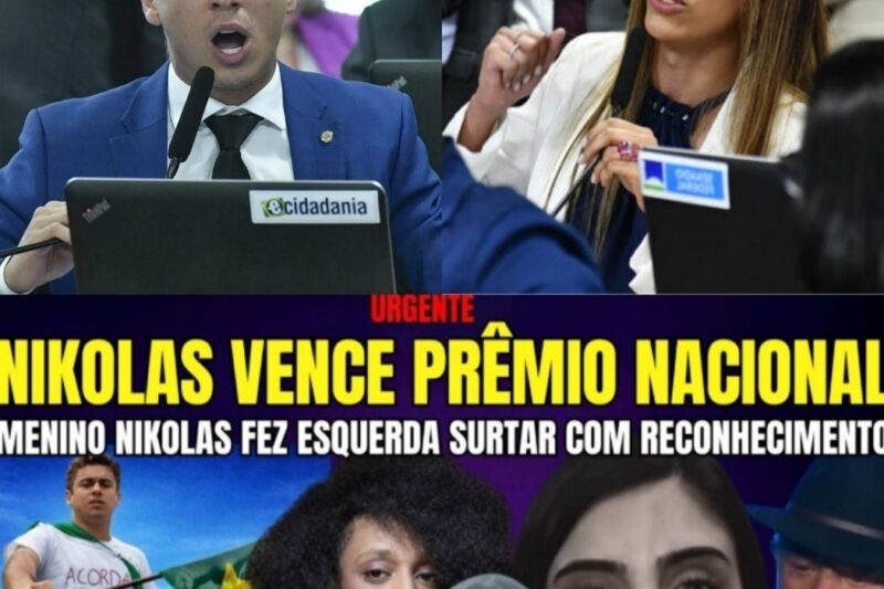 NIKOLAS ELEITO MELHOR DEPUTADO DO CONGRESSO, ERIKA HILTON SURTADA! HOJE VAI TER MUITO CHORO