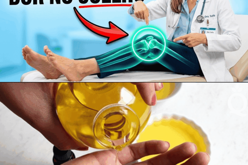 Aplicar óleo de cozinha nos joelhos antes de dormir — O efeito na dor articular vai te surpreender!