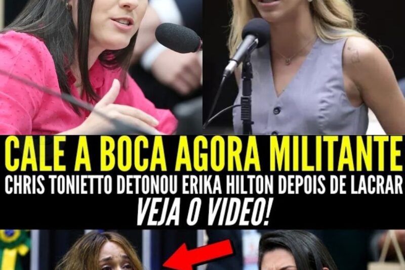 Deputada Chris Tonietto Confronta Érica Hilton Mais Uma Vez: Polêmica na Câmara e Críticas ao “Lacrar”