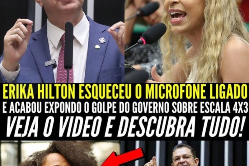 MÁSCARA CAIU! Microfone Ligado de Erika Hilton Vaza Áudio Secreto, Revela Pânico com a PEC 4×3 e Destrói Narrativa da Esquerda!