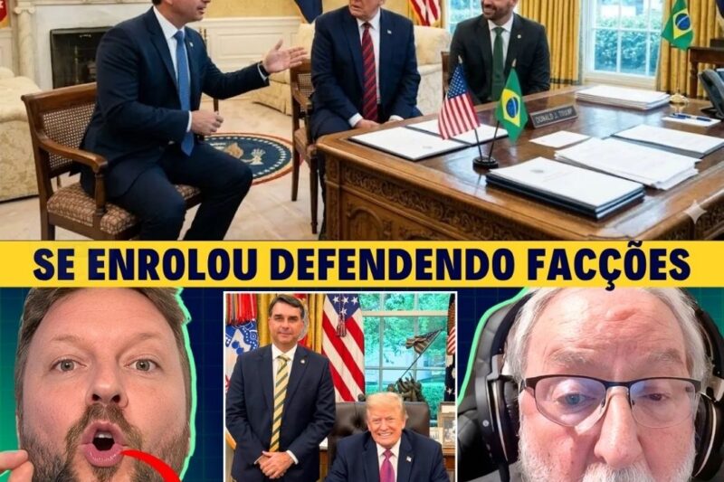 BOMBA NOS BASTIDORES DO PODER: Debate sobre facções criminosas como terroristas vira guerra aberta e explode a polarização nacional!