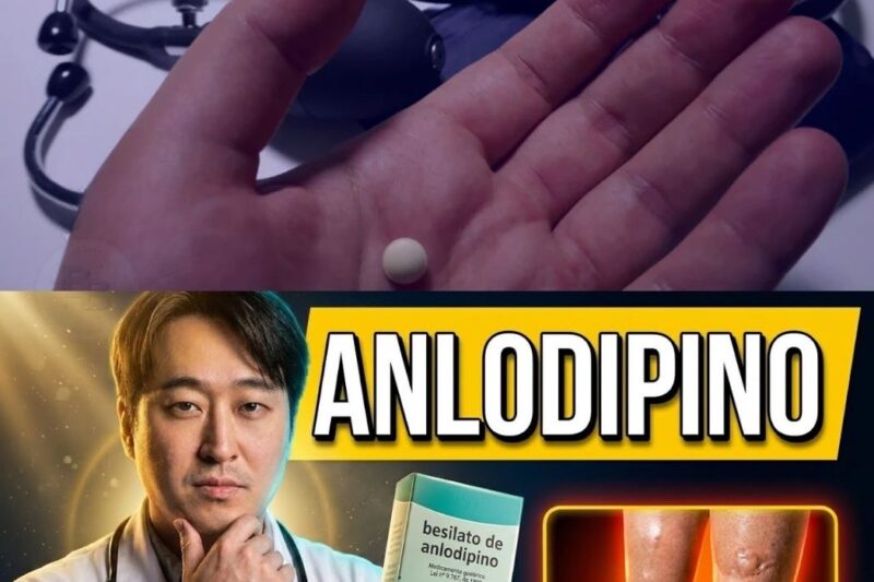 BOMBA NA CARDIOLOGIA: O Perigo Silencioso do Anlodipino Que Ninguém Te Contou! O Que Esse Comprimido Branco Esconde Dentro do Seu Corpo Pode Salvar ou Arruinar Sua Saúde!