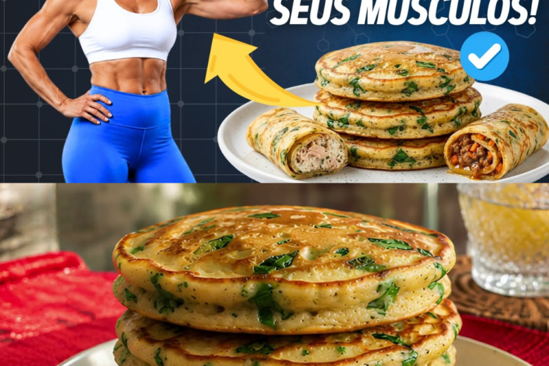 Panqueca Proteica: Recupera os Músculos e Freia a Sarcopenia —  Como Um Café da Manhã Simples Pode Ajudar a Combater a Perda de Massa Muscular na Terceira Idade