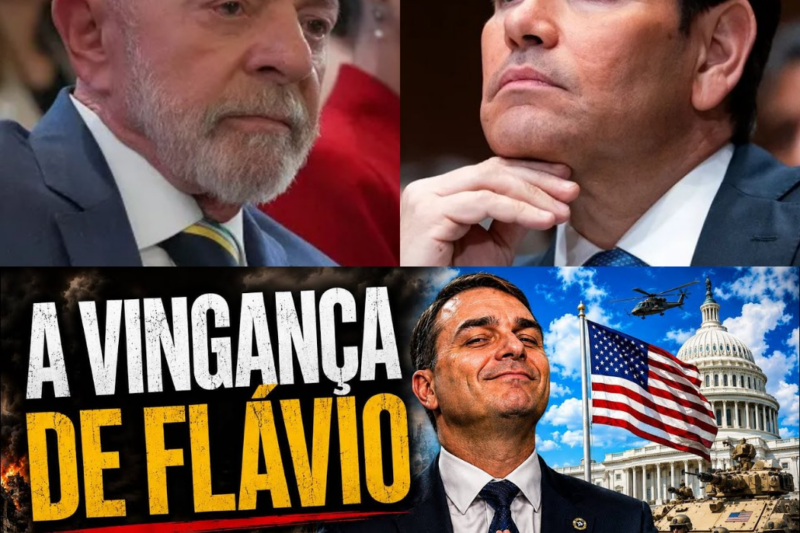 LULA FURIOSO: intervenção dos EUA no Brasil já começou a pedido de Flávio Bolsonaro e coloca até o Pix sob vigilância