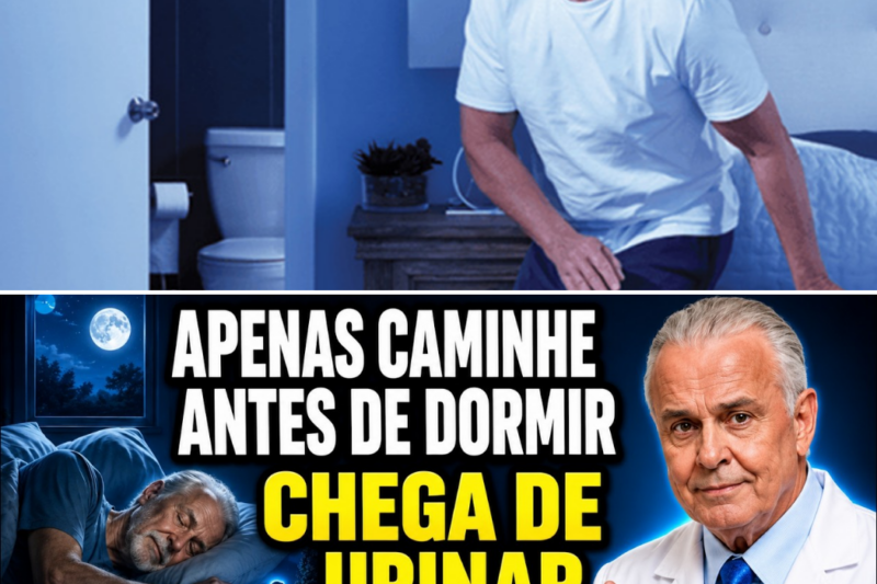 MAIS DE 65 ANOS? O SEGREDO CHOCANTE PARA ACABAR DE VEZ COM AS IDAS AO BANHEIRO DE MADRUGADA