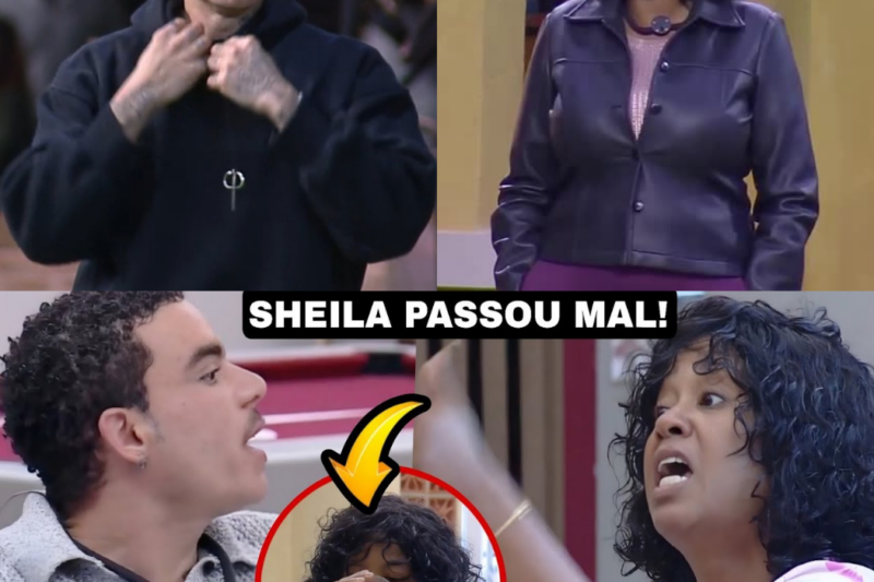 TENTATIVA DE ENVENENAMENTO ao vivo: Sheila CAI DOENTE após ingerir pó misterioso e EXPULSÃO DUPLA choca a Casa do Patrão