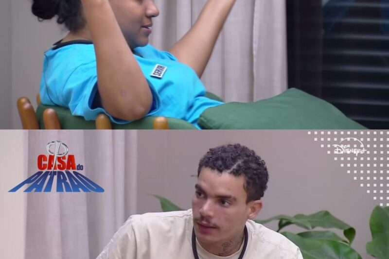 Vivão e Nataly divergem sobre nível de prioridade de Jackson no grupo