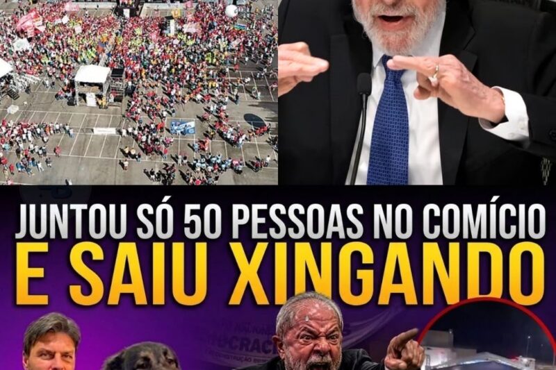 FEXAME HISTÓRICO NO NORDESTE: Lula discursa para cadeiras vazias em Sergipe, entra em colapso e sai esbravejando com assessores!