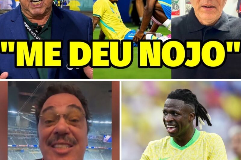 “UMA DAS CENAS MAIS VERGONHOSAS QUE EU VI NA VIDA..” A ACUSAÇÃO GRAVÍSSIMA PRA CIMA DA SELEÇÃO
