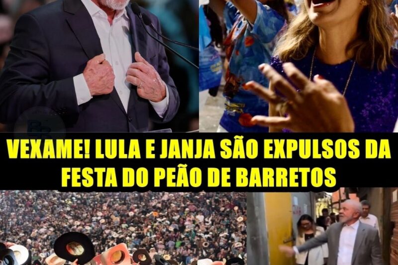 TERREMOTO NO INTERIOR: O suposto fiasco de Lula e Janja na Festa do Peão de Barretos que incendeia os bastidores de Brasília!