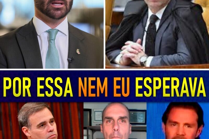 EDUARDO BOLSONARO IMPLORA SOLTURA DE VORCARO, ATACA ANDRÉ MENDONÇA E MOSTRA PÂNlCO COM NOVAS PROVAS!