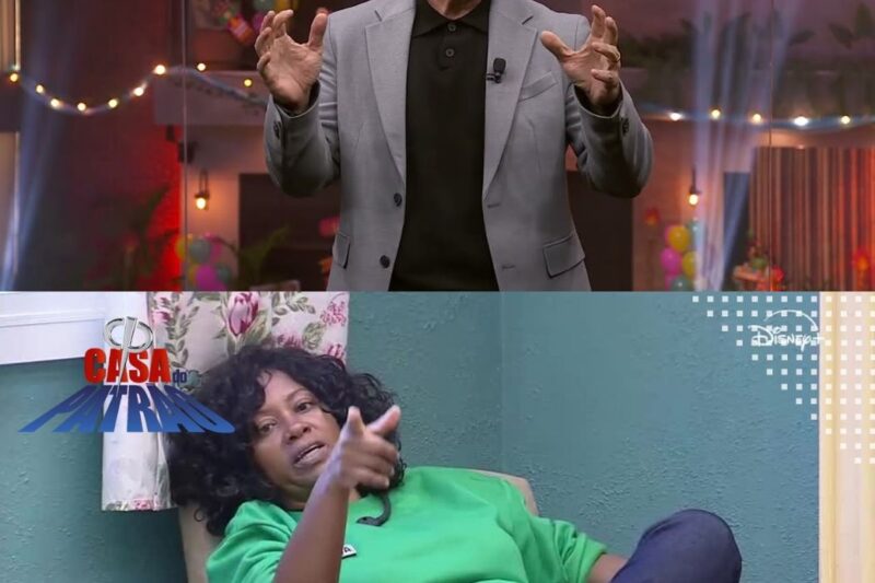 Sheila quer ver Jackson na cozinha da Casa do Trampo