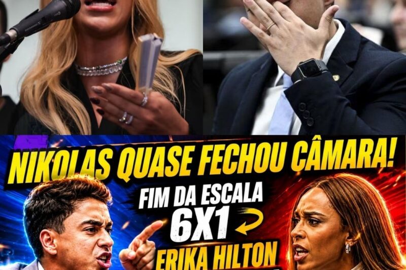Fim da Escala 6×1: O Confronto que Expôs a Verdade por Trás da Política Brasileira