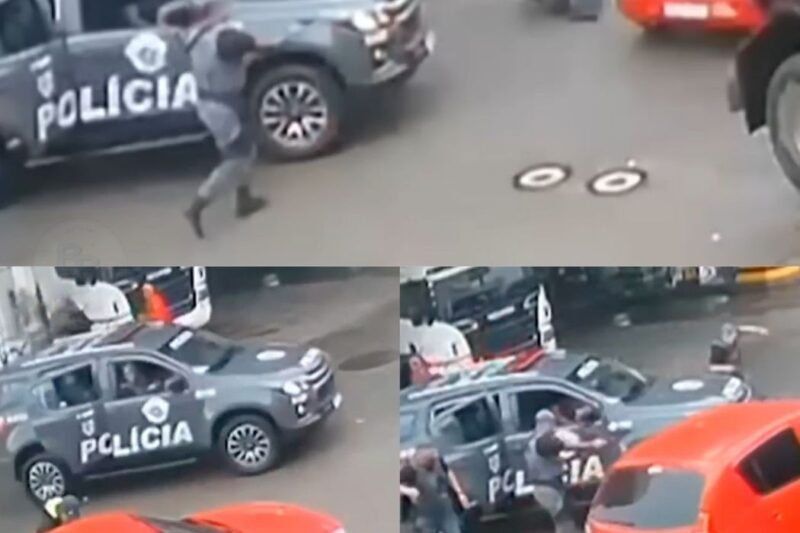 Polícia localiza criminosos e impede roubo de carga após perseguição com troca de tiros