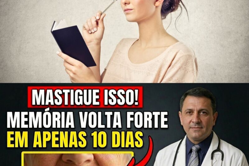 Mastigue Isto Antes de Dormir e Veja sua Memória Voltar Forte em Apenas 10 Dias