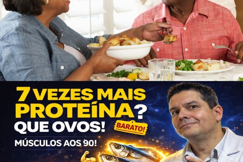 IDOSOS: Esqueçam os ovos! Este alimento barato fortalece músculos aos 80