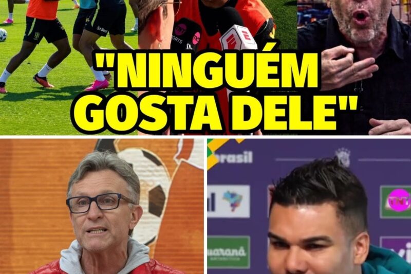 “MOLEQUE DO CARAMBA… NINGUÉM QUER ELE AQUI” O NOVO CONFLITO GENERALIZADO NO TREINO DA SELEÇÃO