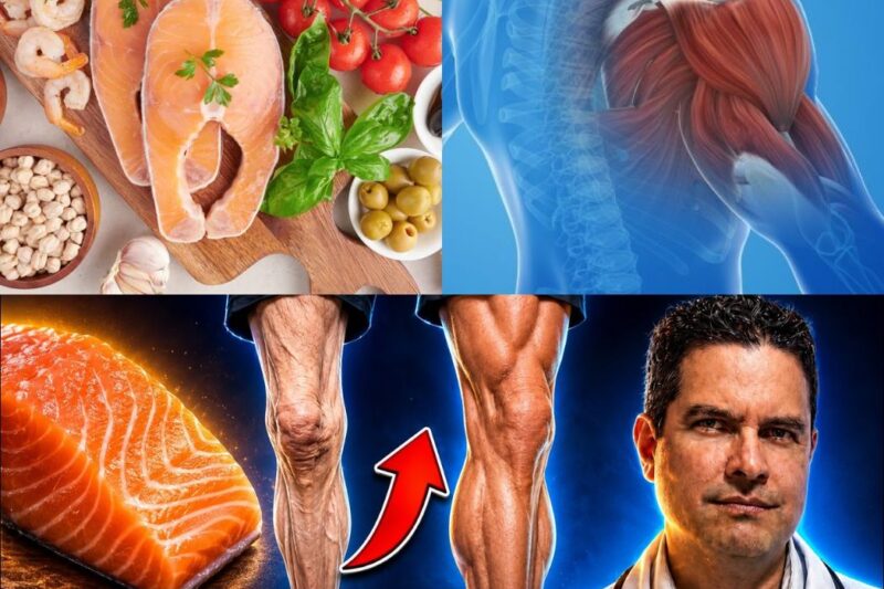 TEM MAIS DE 75 ANOS? ESTES 5 ALIMENTOS PODEM AJUDAR A RECONSTRUIR MÚSCULOS MAIS RÁPIDO QUE A CARNE