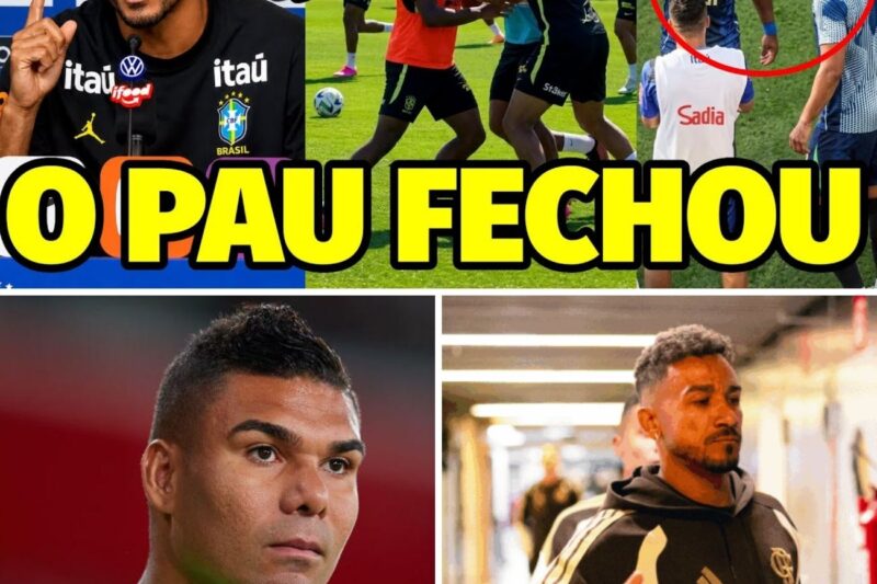 “FOI COVARDIA SIM..O CASEMIRO FICA FALANDO QUE O ENDRICK NÃO..” O DESABAFO FORTE DE DANILO