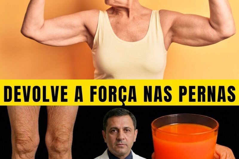 Bebida simples para fortalecer os músculos dos idosos | Dicas de saúde para idoso