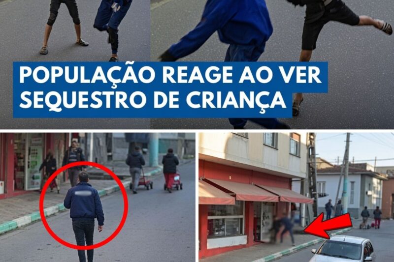 O Resgate na Calçada: Como a Mobilização Popular Interrompeu um Sequestro Infantil Planejado em São Paulo