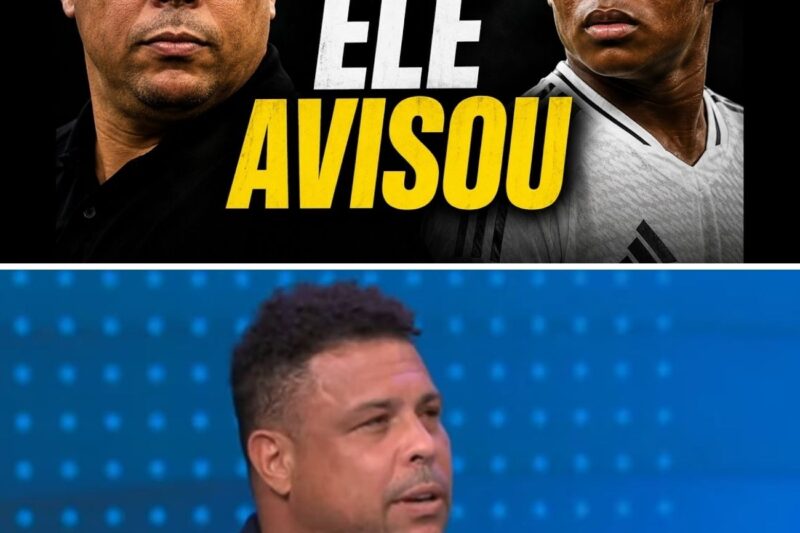 Ronaldo Fenomeno Avisou Sobre o Endrick… Mas Ninguem Ouviu