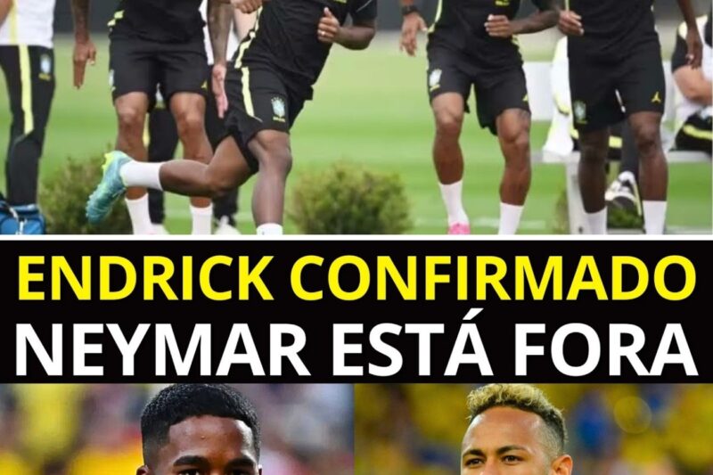 BRASIL X HAITI – ENDRICK VAI JOGAR, NEYMAR ESTÁ FORA ATÉ FASE ELIMINATÓRIAS DAS COPA DO MUNDO 2026