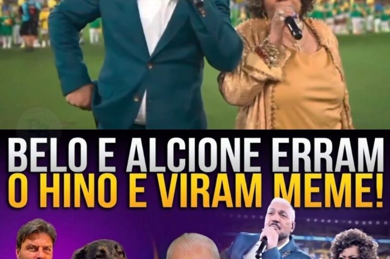 ESCÂNDALO NO MARACANÃ: Cantores alinhados ao governo tentam cantar o Hino Nacional e protagonizam o maior vexame acústico da história do Brasil!