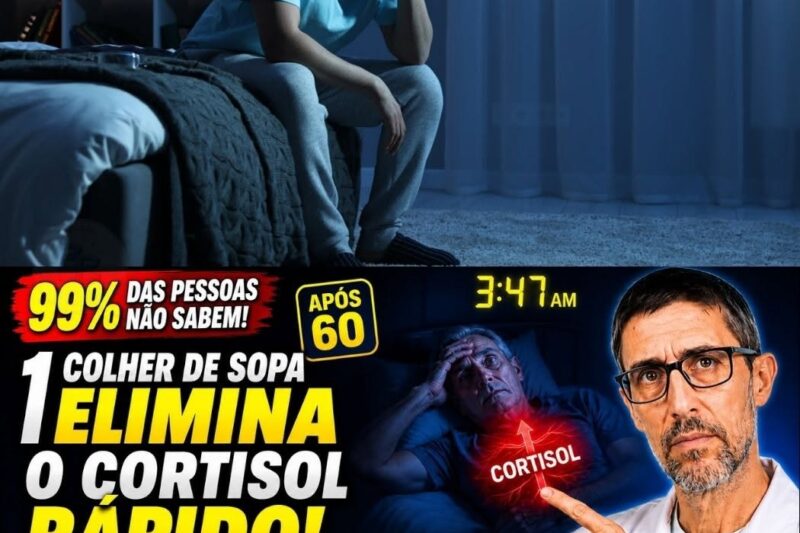 O Inimigo Invisível da Madrugada: Por Que Você Acorda Sempre às 3h com o Coração Acelerado e Como Uma Única Colher de Sopa Pode Salvar Seu Cérebro