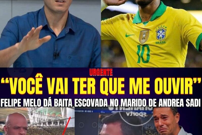 HUMILHAÇÃO HISTÓRICA NO MARACANÃ: Marido de Andréia Sadi é amassado ao vivo por Felipe Melo e vira alvo de vaias monumentais da torcida!