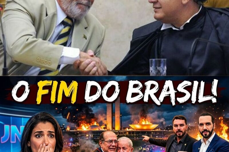 COLAPSO DE SOBERANIA: A “Bukelização” do Brasil, o Fim do Financiamento do “Gilmarpalooza” e o Rombo de 10 Trilhões Exposto na TV!