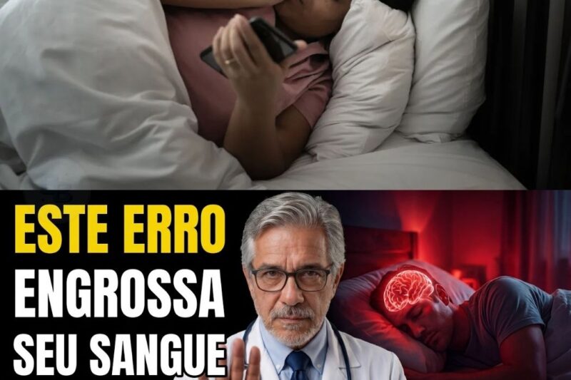 A TEMPESTADE PERFEITA DA MADRUGADA: O erro noturno que engrossa o seu sangue em silêncio e como salvar seu cérebro hoje mesmo!