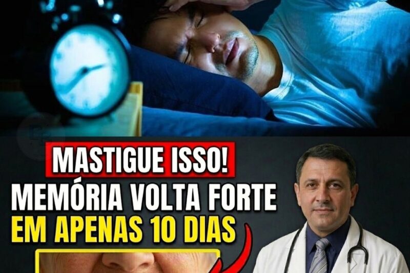 O DESPERTAR DA MENTE: Mastigue isto antes de dormir e veja sua memória voltar forte em apenas 10 dias!