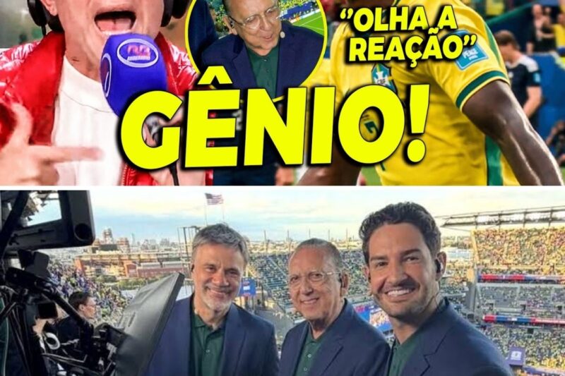“EU NÃO AGUENTAVA MAIS TANTA PERSEGUIÇÃO CONTRA O NOSSO CRAQUE! Galvão Bueno, Neto e Pilhado vão completamente à loucura com a atuação monumental de Vinícius Júnior, que cala os críticos, iguala marcas históricas de Ronaldo e Rivaldo, e comanda a grande vitória de 3 a 0 do Brasil contra a Escócia!”