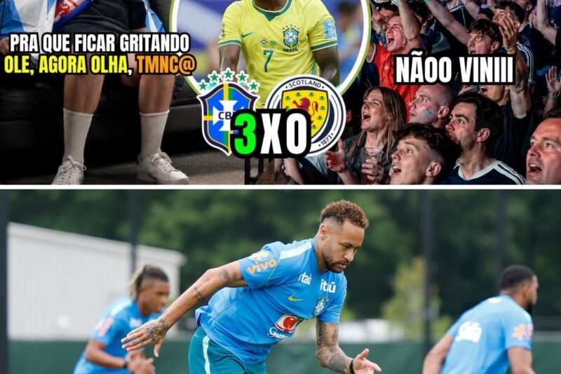 ESCOCESES ENLOUQUECEM COM A GOLEADA DO BRASIL E NÃO ACREDITAM NO QUE VIRAM NA COPA DO MUNDO