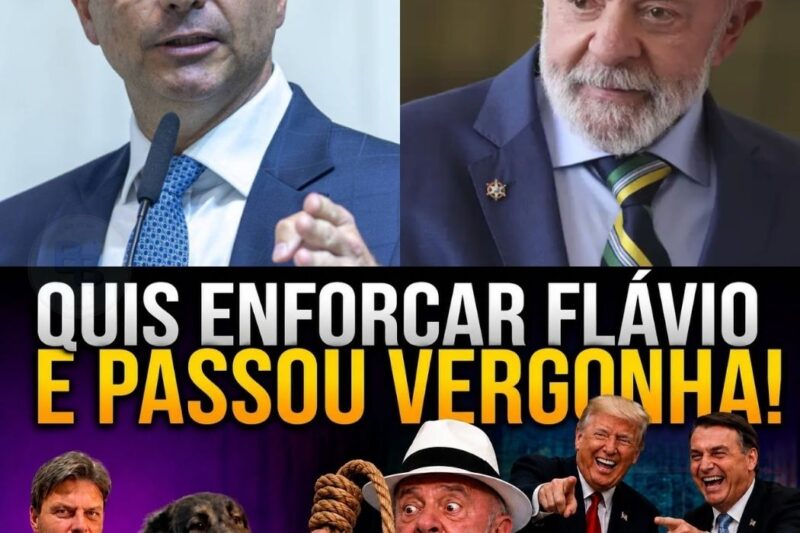 Lula, Flávio Bolsonaro e o Palanque do Caos: A História, a Política e a Polêmica Nacional