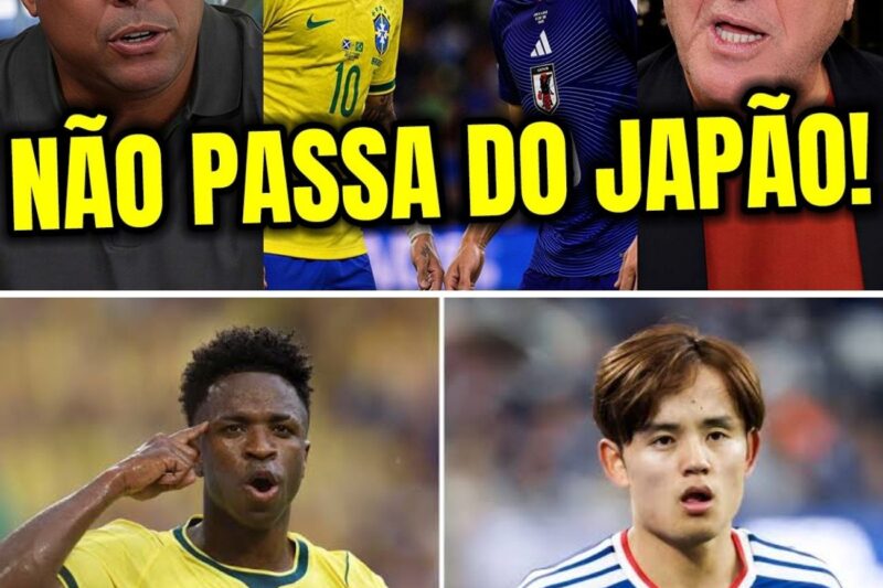 O JAPÃO VAI ELIMINAR O BRASIL? RONALDO E ZICO REVELARAM TUDO