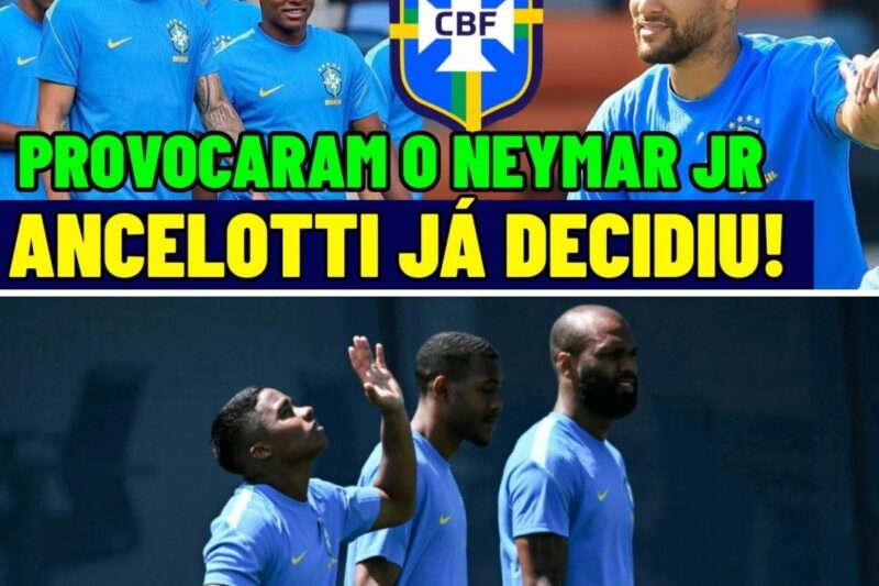 ENDRICK E RAYAN DÃO UM BAILE NO ÚLTIMO TREINO DA SELEÇÃO BRASILEIRA! PROVOCARAM O NEYMAR JR! E+