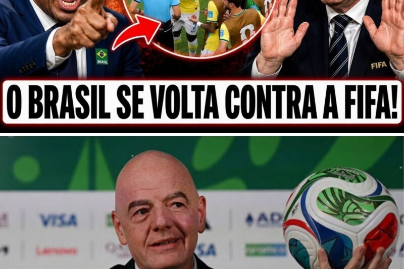 “EU NÃO CONSIGO MAIS ACEITAR ESSA INJUSTIÇA CONTRA O NOSSO PAÍS!” O Brasil se cansa dos roubos na arbitragem e envia acusação bombástica para a FIFA exigindo o banimento de César Ramos após o polêmico gol anulado de Vinícius Júnior.