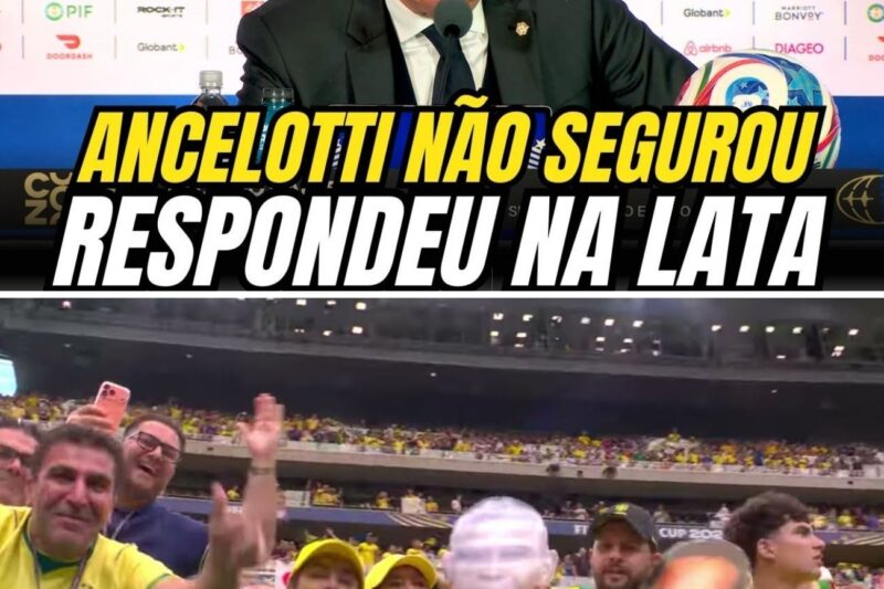 ANCELOTTI SOBRE SOFRIMENTO! Coletiva empolgou após BRASIL 2 X 1 JAPÃO