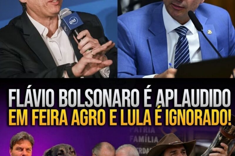 CHOQUE NO AGRO: APLAUSOS ENSURDECEDORES PARA FLÁVIO E TARCÍSIO ENQUANTO LULA É IGNORADO EM MEGAEVENTOS — O BRASIL REAL ESTÁ MUDANDO DIANTE DOS NOSSOS OLHOS