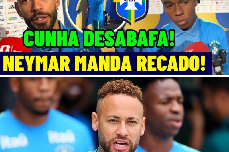 NEYMAR JR E CUNHA MANDAM RECADO! “TEM QUE RESPEITAR!” ZONA MISTA PÓS JOGO BRASIL 2 X1 JAPÃO!