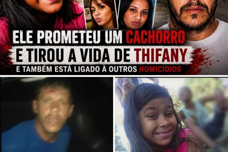 “POR FAVOR, DEVOLVA A TIFFANY!” Como o sumiço de uma criança inocente mobilizou o Rio de Janeiro e revelou os crimes ocultos de um falso adestrador de cães procurado pela justiça.