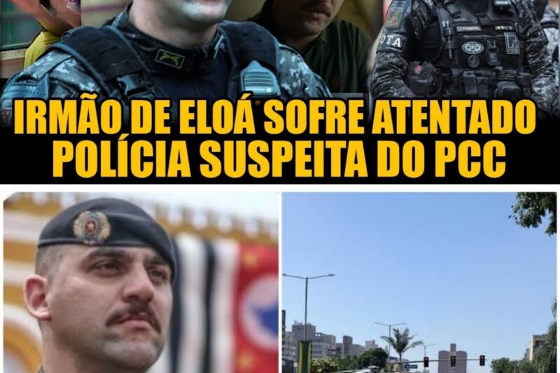“MEU DEUS, A TRAGÉDIA VOLTOU A BATER NA NOSSA PORTA!” Ronixon Pimentel, tenente da ROTA e irmão da jovem Eloá, luta pela vida após levar nove tiros em São Paulo; autoridades prendem suspeitos da facção e examinam caso de Suzano.