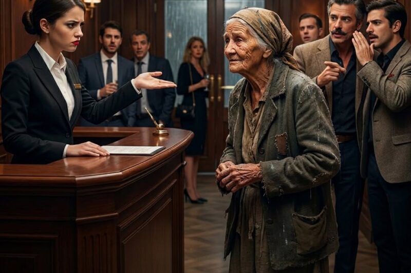 Moradora de Rua de 80 Anos Entra Em Restaurante de Luxo E Todos Zombam, Mas Não Imaginavam Quem Era