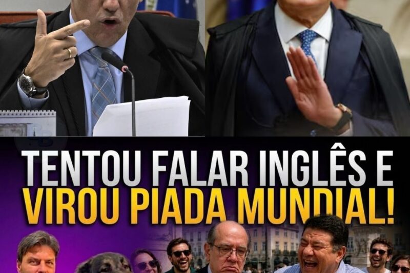 Gilmar Mendes Vira Piada Internacional em Lisboa: O Ministro que Transformou o Inglês em Meme