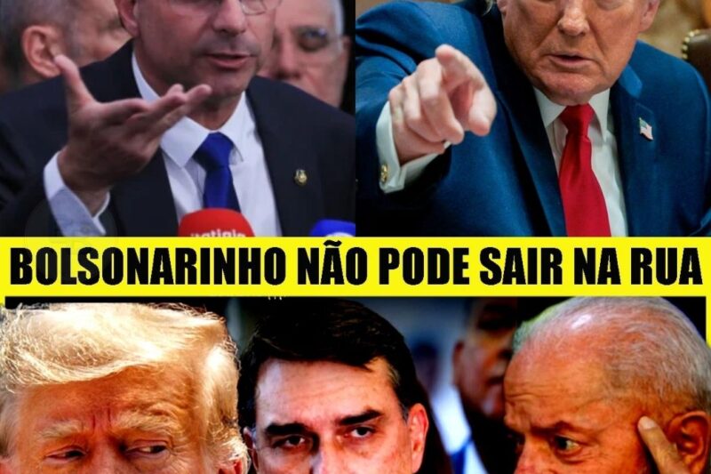 FLÁVIO BOLSONARO ESCORRAÇADO NAS RUAS NOVAMENTE: A CORRIDA CONTRA O TEMPO, AS MANIFESTAÇÕES E O ESCÂNDALO DO PIX