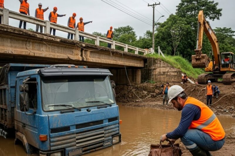 Em 1985, mulher caminhoneira sumiu no Paraná—38 anos depois, reforma da ponte revela algo chocante