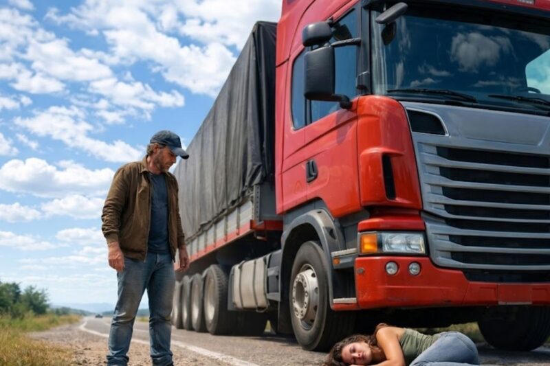 Caminhoneiro encontra jovem DORMINDO debaixo do caminhão… então ele descobre isso…