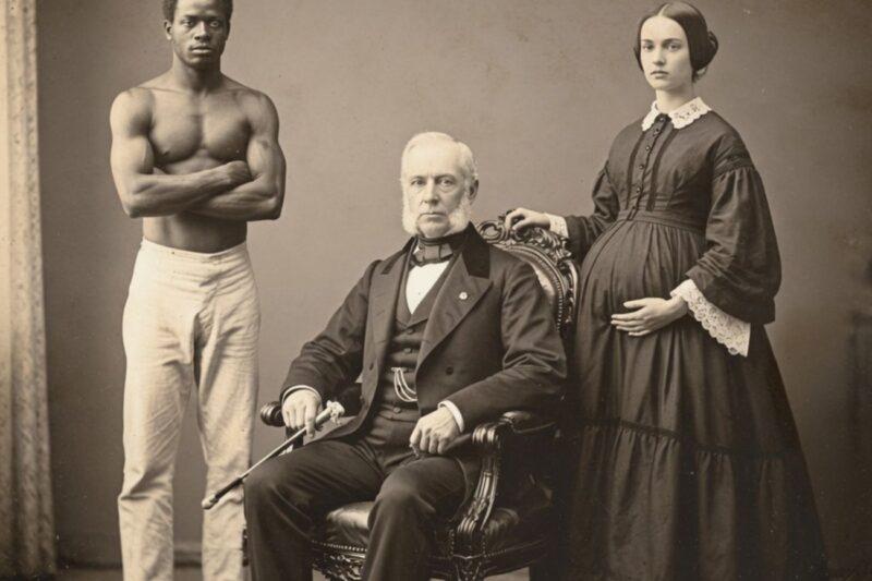 ESCÂNDALO DE 1847: Coronel Faz Escravo Deitar-se com Sua Esposa, em busca do FILHO FORTE E PERFEITO!